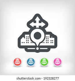 City map icon