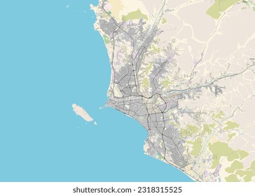 Stadtplan von Lima, Peru