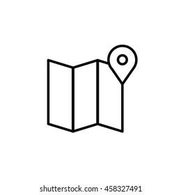 City Map Outline Icon