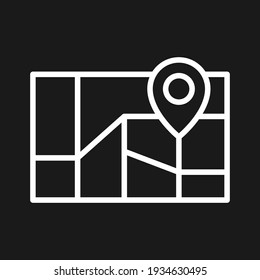 City, map, pin icon vector image. Can also be used for Navigation. Suitable for use on web apps, mobile apps and print media.