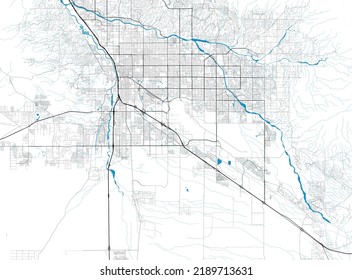 City map Tucson, Arizona, United States