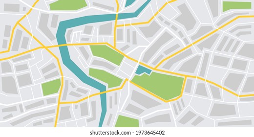 City map vector background. Urban roads. Background for design