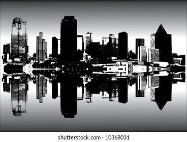 City mirror