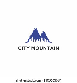 City Mountain Logo Template