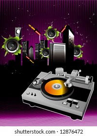 city music vector