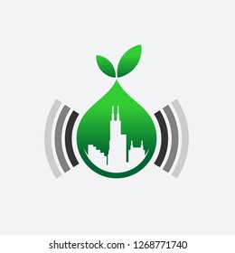 City Nature Vector