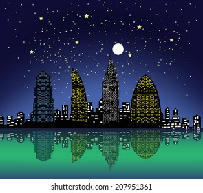 city at night