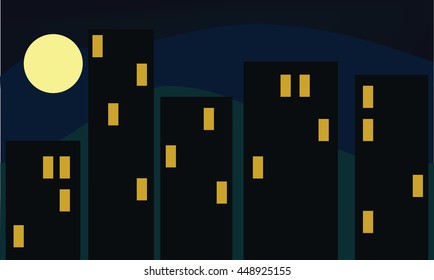 City at night