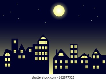 city at night