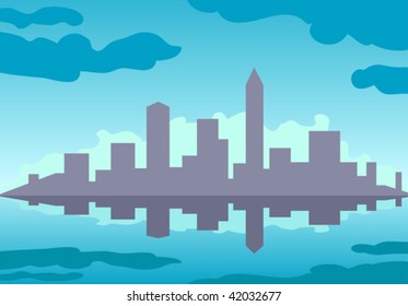 city on the river