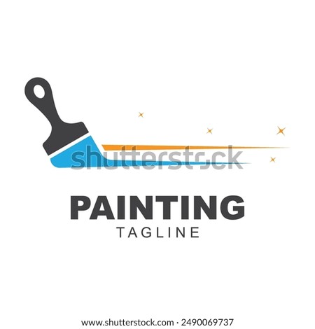 City Paint Logo, house paint, painting services, painting logo