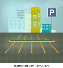 City parking image