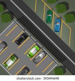 City parking image