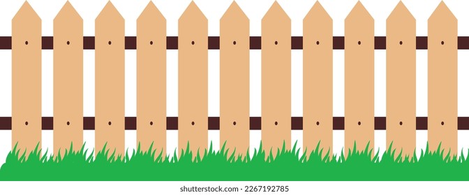 City parks have benches made of wood, grass, and trees. Illustration in a flat style With the city's business district and the river in the background. Green garden vegetation in the suburbs