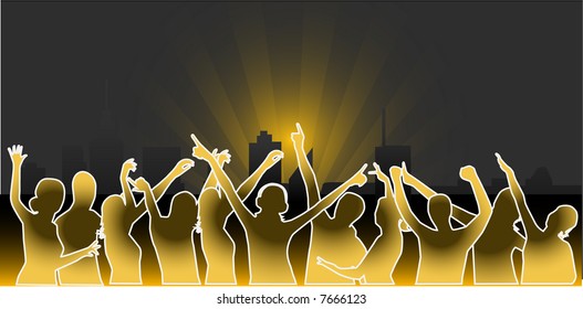 City Parties - vector work