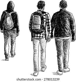 city pedestrians