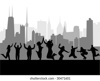 City and people