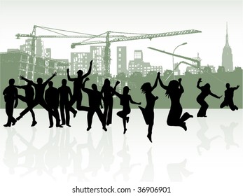 City and people