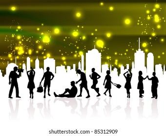 City and people