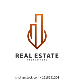 City Point Logo Vector Industrial symbol icon design illustration, Emblem, Design Concept, Creative Symbol, Icon