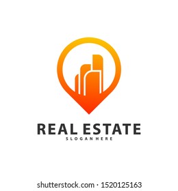 City Point Logo Vector Industrial symbol icon design illustration, Emblem, Design Concept, Creative Symbol, Icon