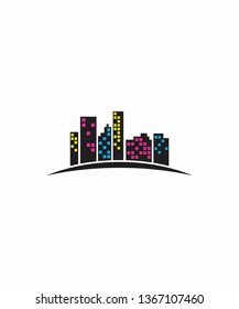 City Printing Logo Vector 