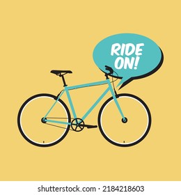 City Ride On Cruise Utility Bike Bicycle Transportation Wheels Vector