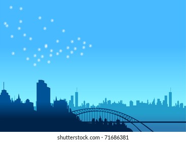 city scape