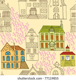 city seamless. print design