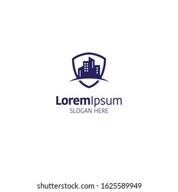 City security  logo design template