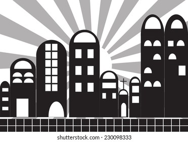 city silhouette
