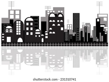 city silhouette 