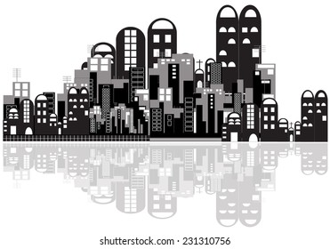 city silhouette 
