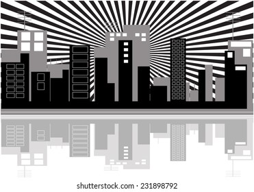 city silhouette
