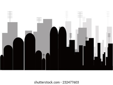 city silhouette