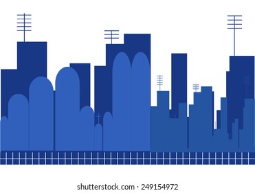 city silhouette