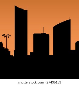 city silhouette