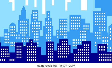  city ​​symbol silhouette 2d graphics