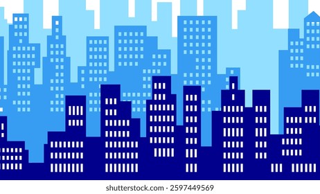  city ​​symbol silhouette 2d graphics