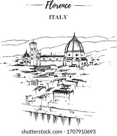 city silhouette; sketch; sightseeng;  coloring page