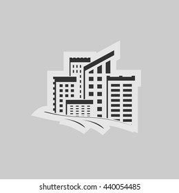 City silhouette. Vector illustration