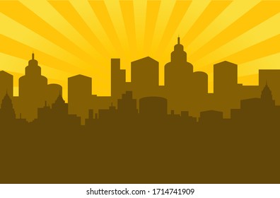 Silhouettes Image Vector Workers Builder Element Stock Vector (Royalty ...