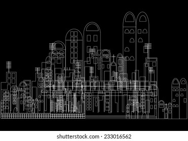 city sketch