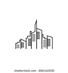 City sky line vector template
