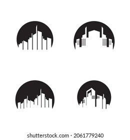 City sky line vector template
