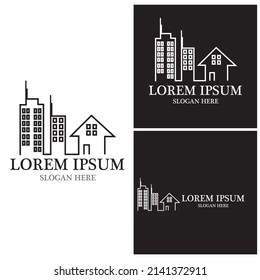 City sky line vector template
