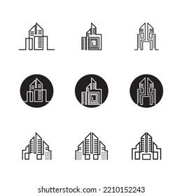 City sky line vector template