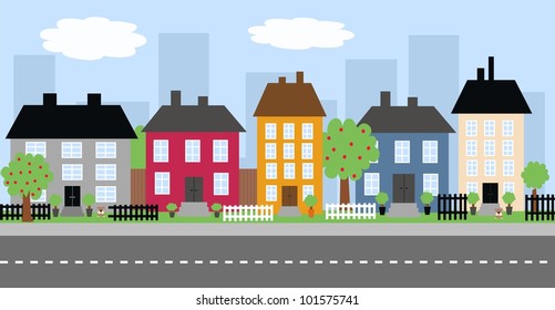 city skyline