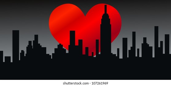 city skyline