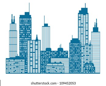 City skyline